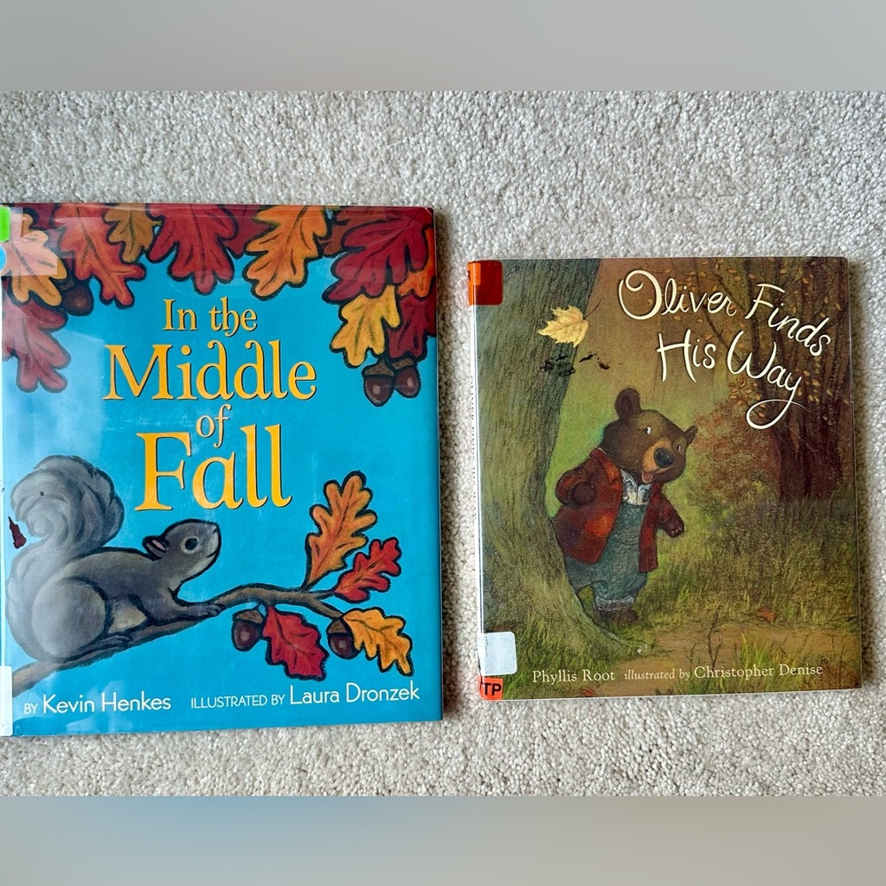 Fall and Autumn Seasons Children’s Book Bundle